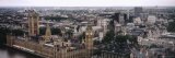 Aerial View of Big Ben, Houses of Westminster, London, England