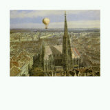 Buy Balloon Ride over Vienna, c.1847 at AllPosters.com