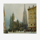 Buy St.Stephen's Cathedral at Christmas, c.1850 at AllPosters.com