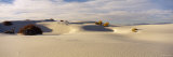 Clouds over Sand Dunes, White Sands National Monument, New Mexico, USA