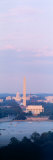 Lincoln Memorial, Washington Monument US Capitol Building at Sunset, Washington DC, USA