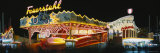 Neon Sign Lit Up at Night, Oktoberfest, Munich, Bavaria, Germany