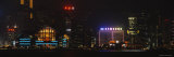 Hong Kong Lit Up at Night, China