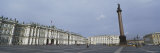 Column in Front of State Hermitage Museum, Winter Palace, Palace Square, St. Petersburg, Russia