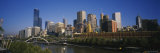 Skyscrapers in Yarra River, Melbourne, Victoria, Australia