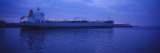 Oil Tanker Moored at a Harbor, Boston Harbor, Boston, Massachusetts, USA