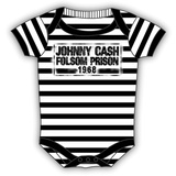 Buy Infant: Johnny Cash - Folsom Stripes Bodysuit at AllPosters.com