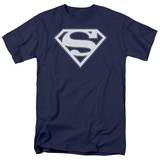 Superman - Navy & White Shield