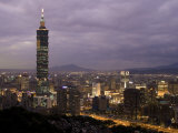 Taipei 101 Skyscraper, Taipei, Taiwan