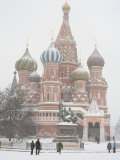 Buy St. Basil's Cathedral, Red Square, Moscow, Russia at AllPosters.com