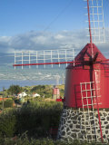 Traditional Windmill, Faial Island, Azores, Portugal