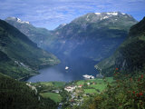 Geiranger Fjord, Western Fjords, Norway