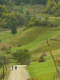 Buy Villagers on Road, Maramures, Romania at AllPosters.com