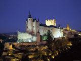 Buy Alcazar, Night View, Segovia, Castilla Y Leon, Spain at AllPosters.com
