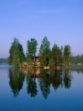 Buy Lake View, House on Island, Sormland, Sweden at AllPosters.com