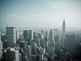 Manhattan Skyline Including Empire State Building, New York City, USA