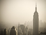Manhattan Skyline Including Empire State Building, New York City, USA