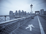 Manhattan and Brooklyn Bridge, New York City, USA