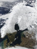 Buy Satellite View of Scandinavia at AllPosters.com