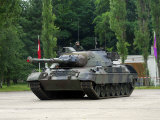 Buy The Leopard 1A5 MBT of the Belgian Army in Action at AllPosters.com