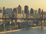 Buy Roosevelt Island and Queensboro Bridge, New York, USA at AllPosters.com
