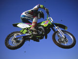 Buy Jumping with Dirt Bike in Midair at AllPosters.com