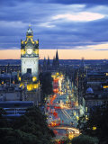 Princes St., Calton Hill, Edinburgh, Scotland