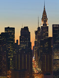 42nd Street and Chrysler Bldg, New York, USA
