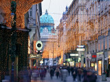 Hofburg and Kohlmarkt, Vienna, Austria