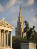 Parliament Buildings and Town Hall, Vienna, Austria