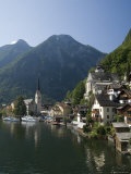 Hallstatt and Hallstatter See, Salzkammergut, Austria