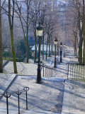 Steps to Montmartre, Paris, France