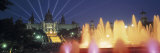 Magic Fountain and National Palace, Barcelona, Spain