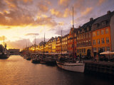 Nyhavn Harbour, Copenhagen, Denmark