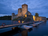Olavinlinna Castle, Savonlinna, Eastern Finland, Finland
