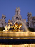 La Cibeles Fountain, Plaza de La Cibeles, Madrid, Spain