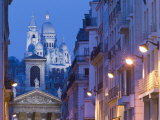 Sacre Coeur and Notre Dame de Lorette, Paris, France