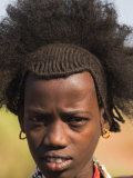 Dombo Village Hamer Boy, Tumi, Lower Omo Valley, Ethiopia