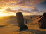 Moai Quarry, Easter Island, Chile