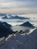 View from the Mount Santis, Appenzell Innerrhoden, Switzerland