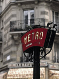 Metro Sign, Paris, France