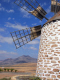Windmill at Tefia, Fuerteventura, Canary Islands, Spain