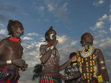 Evangadi Dancing, Dombo Village, Tumi, Lower Omo Valley, Ethiopia