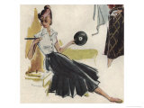 Buy Girl with Record Player at AllPosters.com