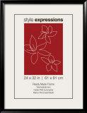 Lexington Black Wood Frame Fits 24 x 32 Print