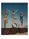 Jumping Ladies
