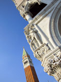 Campanile and Doges Palace, St Mark's Square, Venice, Italy
