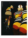 Buy Girls Cycling in Knitted Gear at AllPosters.com