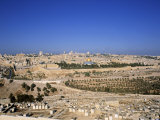 Buy Jerusalem from Mt. of Olives, Israel at AllPosters.com