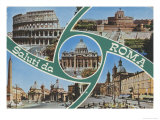 Saluti Da Roma Postcard
